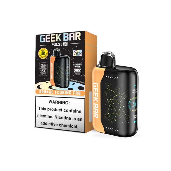 Geek Bar Pulse X 25K Orange Fcuking Fab